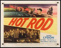 2w009 HOT ROD 1/2sh '50 Jimmy Lydon, hot rod car racing, different image!