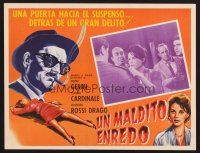 2w184 FACTS OF MURDER Mexican LC '59 Un Maledetto Imbroglio, sexy Claudia Cardinale!