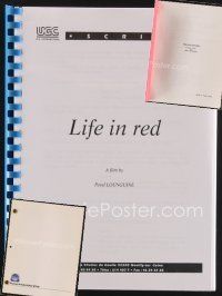 2x022 LOT OF 3 MOVIE SCRIPTS '90 - '96 Home For Christmas, Mad Love & Line of Life!