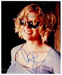 2x265 ELISABETH SHUE signed color 8x10 REPRO still '00s great smiling close up wearing cool shades!