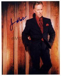 2x270 JAMES WOODS signed color 8x10 REPRO still '00 full-length wearing suit with hands in pockets!