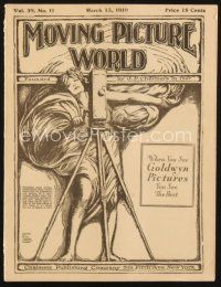 2x079 MOVING PICTURE WORLD exhibitor magazine March 15, 1919 Billie Burke, Mutt & Jeff cartoons!