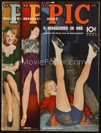 2x117 PIC magazine March 7, 1939 portraits of sexy Alice Faye, Gloria Day & Eileen Thompson!