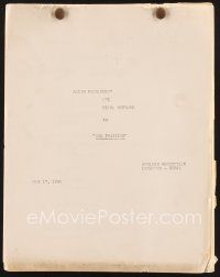 2x142 FUGITIVE continuity & dialogue script May 17, 1940, screenplay by Hurst, Kirwan, and Young!