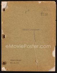 2x145 GYPSY WILDCAT script Sep 20, 1943, screenplay by James M. Cain, James P. Hogan & Gene Lewis!