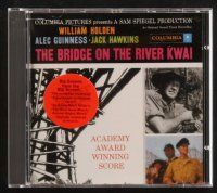 2x307 BRIDGE ON THE RIVER KWAI soundtrack CD '95 original motion picture score by Malcolm Arnold!