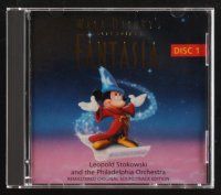 2x313 FANTASIA soundtrack CD '90 music by Stokowski, Beethoven, Johann Sebastian Bach & more!