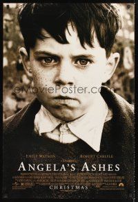 2y083 ANGELA'S ASHES advance DS 1sh '99 Alan Parker, intense young Joe Breen as Frank McCourt!