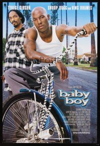 2y130 BABY BOY 1sh '01 Snoop Dogg & Tyrese Gibson on tricked-out bike!