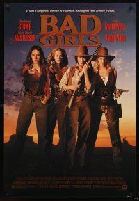 2y137 BAD GIRLS 1sh '94 cowgirls Drew Barrymore, Madeleine Stowe, Masterson & MacDowell!