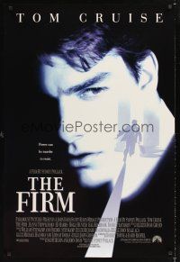 2y349 FIRM int'l DS 1sh '93 Tom Cruise, directed by Sydney Pollack, power can be murder to resist!