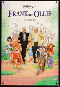 2y365 FRANK & OLLIE DS 1sh '95 Walt Disney animators Frank Thomas & Oliver Johnston!