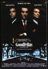 2y394 GOODFELLAS awards 1sh '90 Robert De Niro, Joe Pesci, Ray Liotta, Martin Scorsese classic!