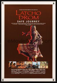 2y522 LATCHO DROM arthouse 1sh '93 Tony Gatlif, Gypsies, Safe Journey!
