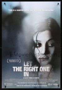 2y532 LET THE RIGHT ONE IN DS 1sh '08 Tomas Alfredson's Lat den ratte komma in, Kare Hedebrant!