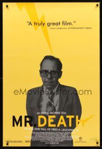 2y583 MR. DEATH 1sh '99 The Rise and Fall of Fred A. Leuchter, Jr.