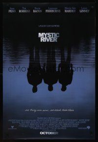 2y590 MYSTIC RIVER advance DS 1sh '03 Sean Penn, Tim Robbins, Clint Eastwood directed!