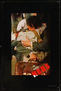 2y637 REDS 1sh '81 Warren Beatty as John Reed & Diane Keaton in Russia!