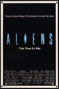 2z043 ALIENS 1sh '86 James Cameron, there are some places in the universe you don't go alone!