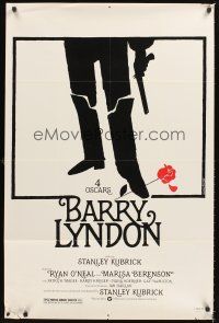 2z082 BARRY LYNDON 1sh '75 Stanley Kubrick, Ryan O'Neal, historical romantic war melodrama!