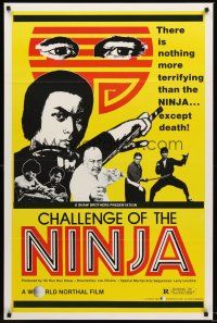 2z146 CHALLENGE OF THE NINJA 1sh '80 Yasuaki Kurata, Chia Hui Liu, martial arts action art!