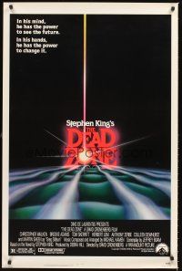 2z190 DEAD ZONE 1sh '83 David Cronenberg, Stephen King, he has the power to see the future!