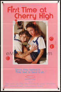 2z273 FIRST TIME AT CHERRY HIGH 1sh '84 school sex, Mystery Lane, Tanya Lawson, Ron Jeremy!