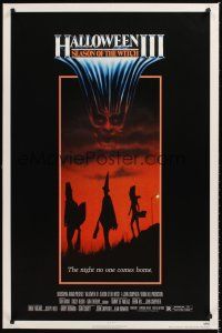 2z334 HALLOWEEN III 1sh '82 Season of the Witch, horror sequel, cool horror image!
