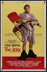 2z386 JERK int'l 1sh '79 wacky Steve Martin is the son of a poor black sharecropper!