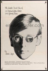 2z598 PORTRAIT OF THE ARTIST AS A YOUNG MAN arthouse 1sh '79 James Joyce, cool image!