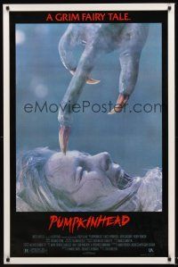 2z608 PUMPKINHEAD 1sh '88 directed by Stan Winston, Lance Henriksen, cool horror art!