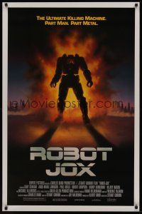 2z655 ROBOT JOX 1sh '90 mech robot fighting, the ultimate killing machine, part man, part metal!