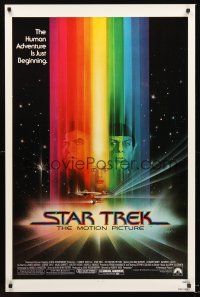 2z725 STAR TREK 1sh '79 Peak art of William Shatner, Leonard Nimoy & Persis Khambatta!