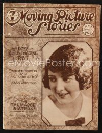 3a113 MOVING PICTURE STORIES magazine April 20, 1923 wonderful portrait of pretty Billie Dove!