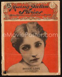 3a112 MOVING PICTURE STORIES magazine December 6, 1918 wonderful portrait of pretty Bessie Love!