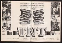 3a226 BIG T.N.T. SHOW pressbook '66 rock & roll, traditional blues, country western & folk rock!