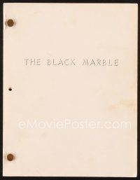 3a153 BLACK MARBLE second draft script April 1979, screenplay by Joseph Wambaugh!