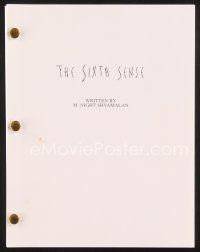 3a190 SIXTH SENSE final draft script 1997 screenplay written by M. Night Shyamalan!