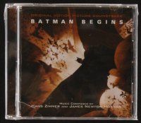 3a359 BATMAN BEGINS soundtrack CD '05 original score by Hans Zimmer & James Newton Howard!
