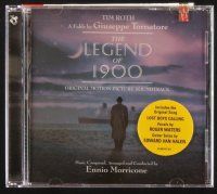 3a372 LEGEND OF 1900 soundtrack CD '99 original score composed & conducted by Ennio Morricone!