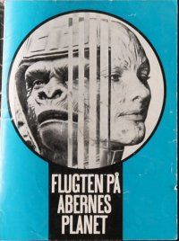 3a413 BENEATH THE PLANET OF THE APES Danish program '70 sci-fi sequel, cool different images!