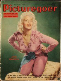 3a035 LOT OF 19 PICTUREGOER MAGAZINES '57 many of the sexiest actresses of that period!