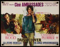 3b392 INSIDE DAISY CLOVER Belgian '66 great Ray art of bad girl Natalie Wood, your new leader!