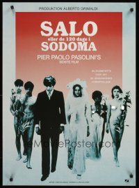 3b531 120 DAYS OF SODOM Danish R99 Pier Paolo Pasolini's Salo o le 120 Giornate di Sodoma!