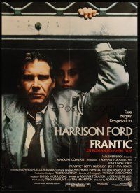 3b571 FRANTIC Danish '88 directed by Roman Polanski, Harrison Ford & Emmanuelle Seigner!