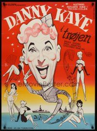 3b668 UP IN ARMS Danish R50s art of funnyman Danny Kaye & sexy half-dressed Goldwyn Girls!