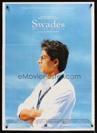 3b118 SWADES: WE, THE PEOPLE Indian '04 Ashutosh Gowariker, cool image of top star!