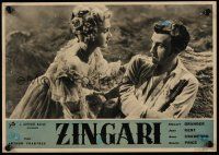 3b027 CARAVAN Italian 13x18 pbusta '50 cool romantic image of Stewart Granger & Jean Kent!