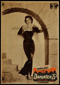 3b057 SIROCCO Italian 13x18 pbusta '52 great full-length image of sexy Marta Toren!