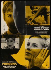 3b019 PERSONA 4 Italian photobustas '66 Liv Ullmann & Bibi Andersson, Ingmar Bergman classic!